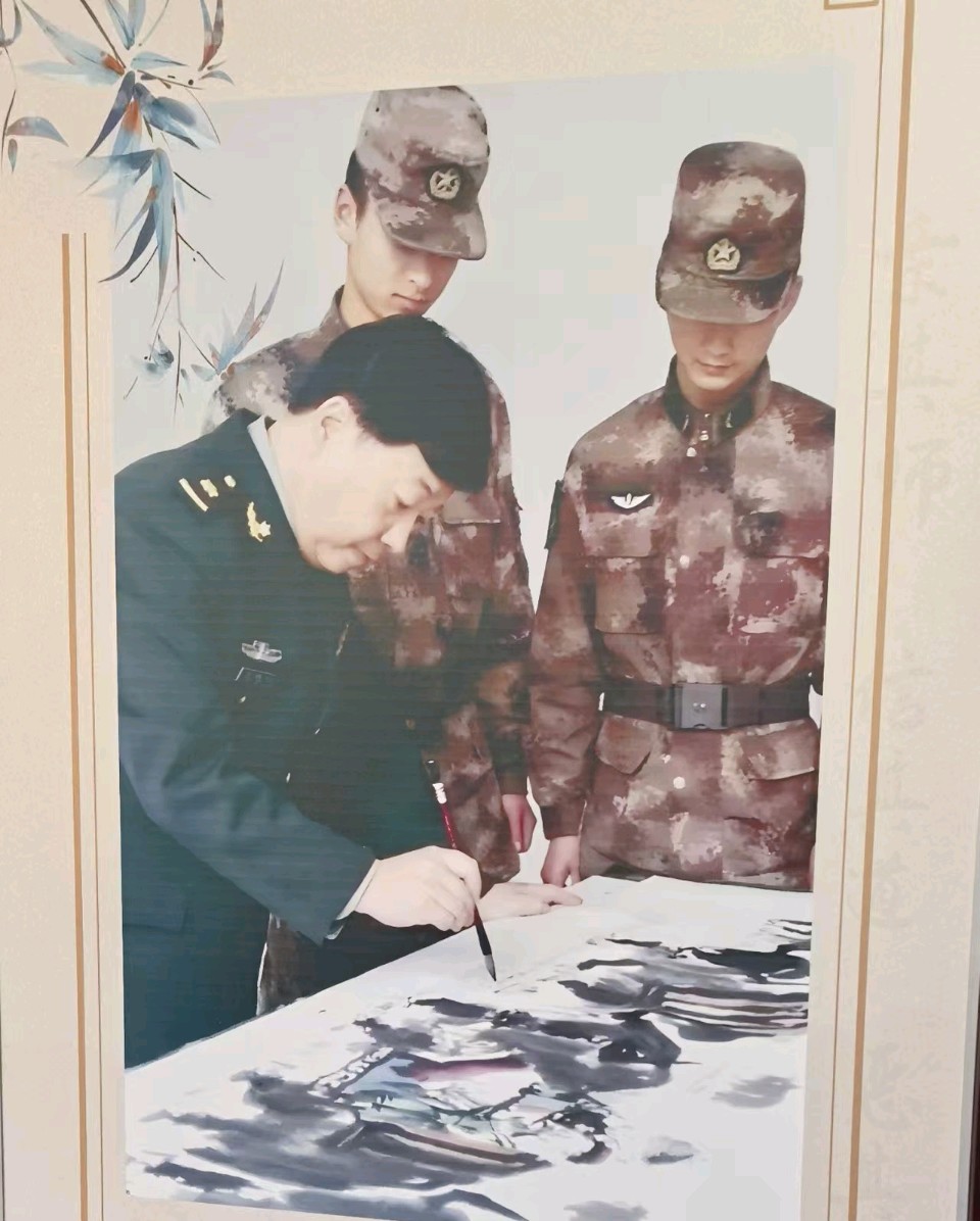 【豆蔻诗社】赞军旅画家陈建平作者/姚文礼（图3）