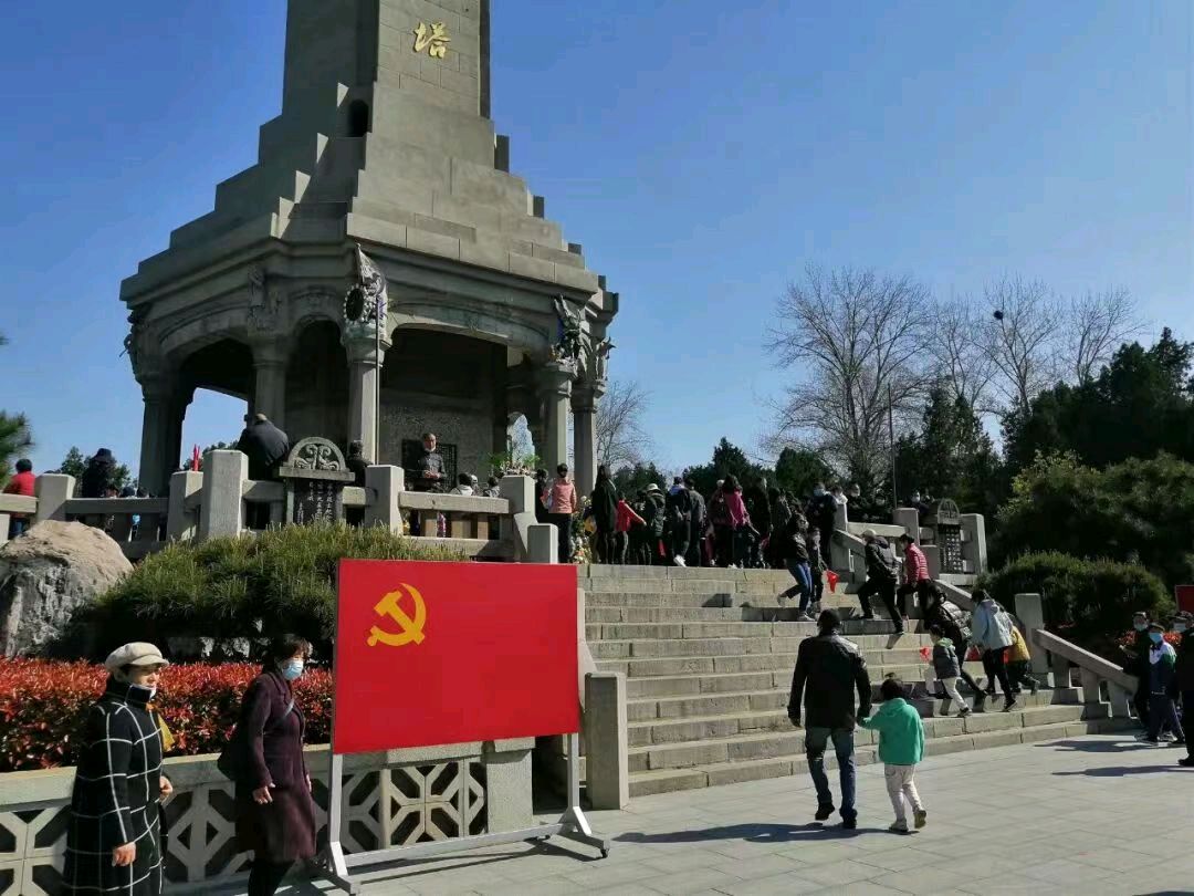 【中国诗人】文坛*七言排律《清明扫墓》 临沂华东革命烈士陵园缅怀 —革命先烈丰茂春观感（图7）