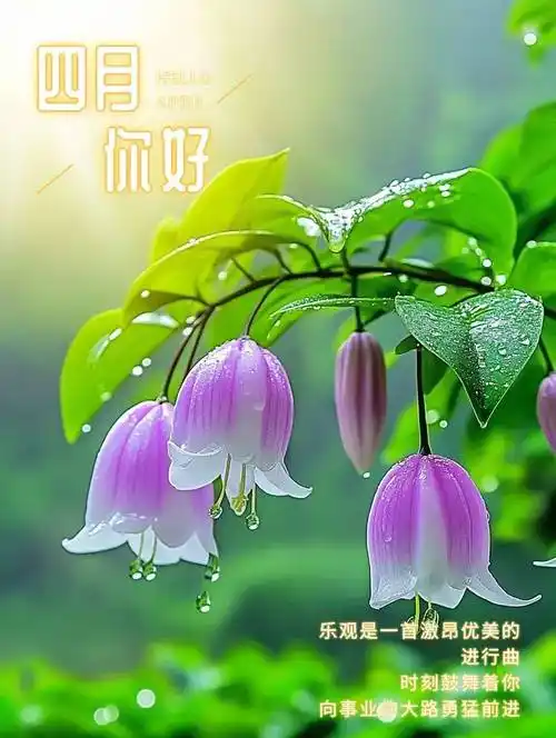 请欣赏《四月你好 外一首》作者寒风/主播.编辑渺邈【中国长江文学社】有声文学平台【第17552期】（图7）