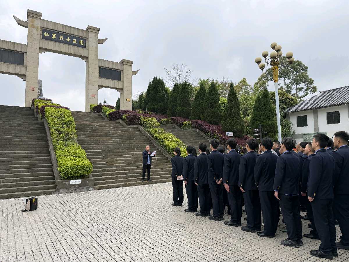 「散文」清明祭英烈，薪火照前行‖罗云红色教育行记（图6）