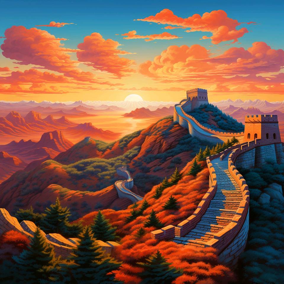 七绝·山河锦绣（ 中华新韵 ）藏头诗 作者/周凰（图2）