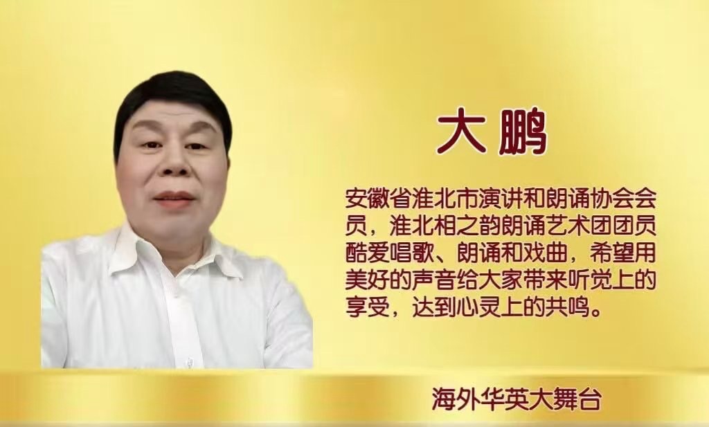 【海外华英大舞台】《我眷恋这家乡的诗与书,还有远方的诗和诵……》高秀军个人诗歌朗诵会(图61)