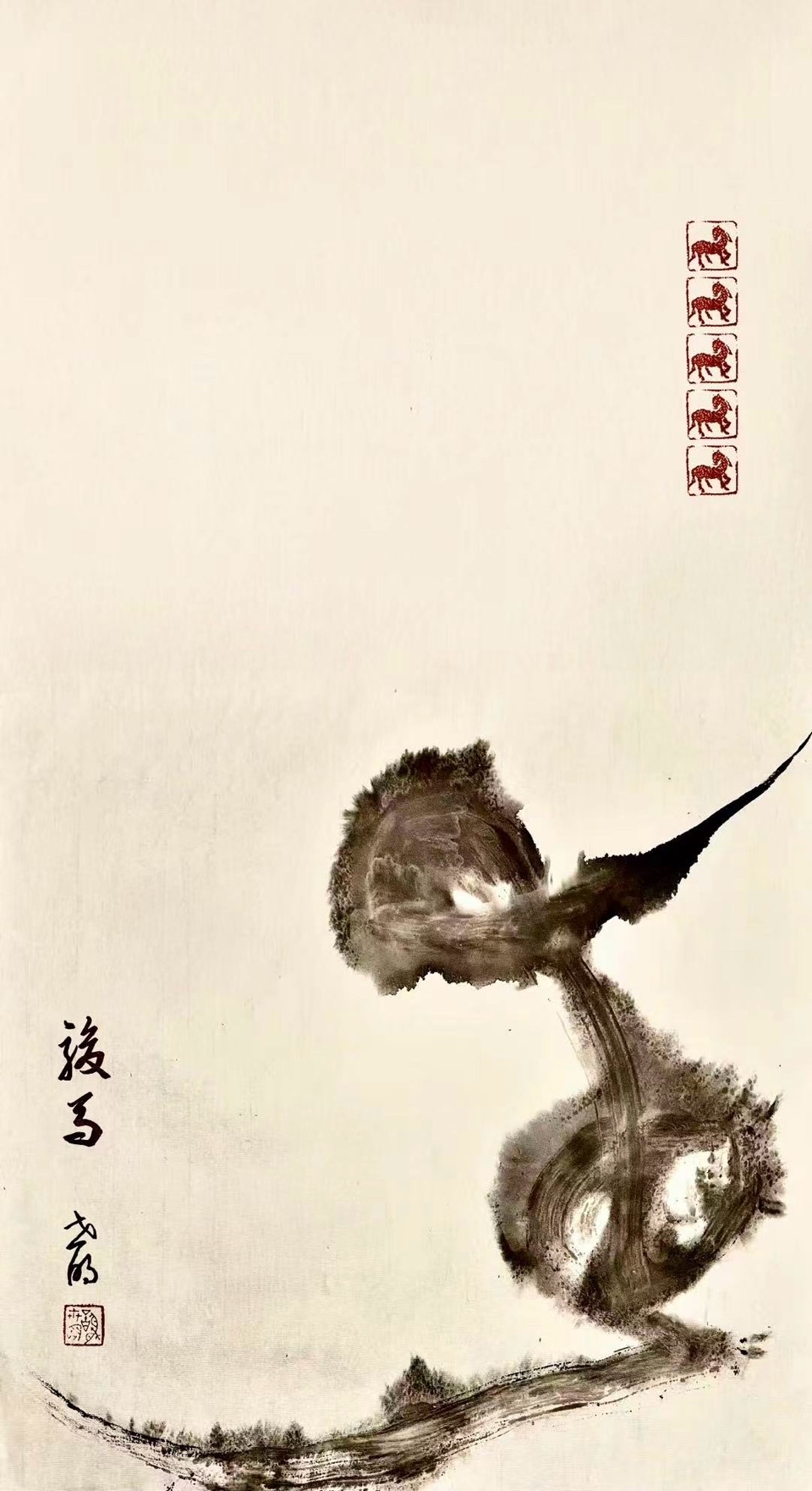 海外头条：谢世明（美国）诗画展（图7）