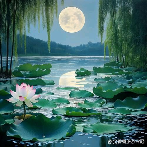 七律：荷塘夜色/何玉琴（甘肃）