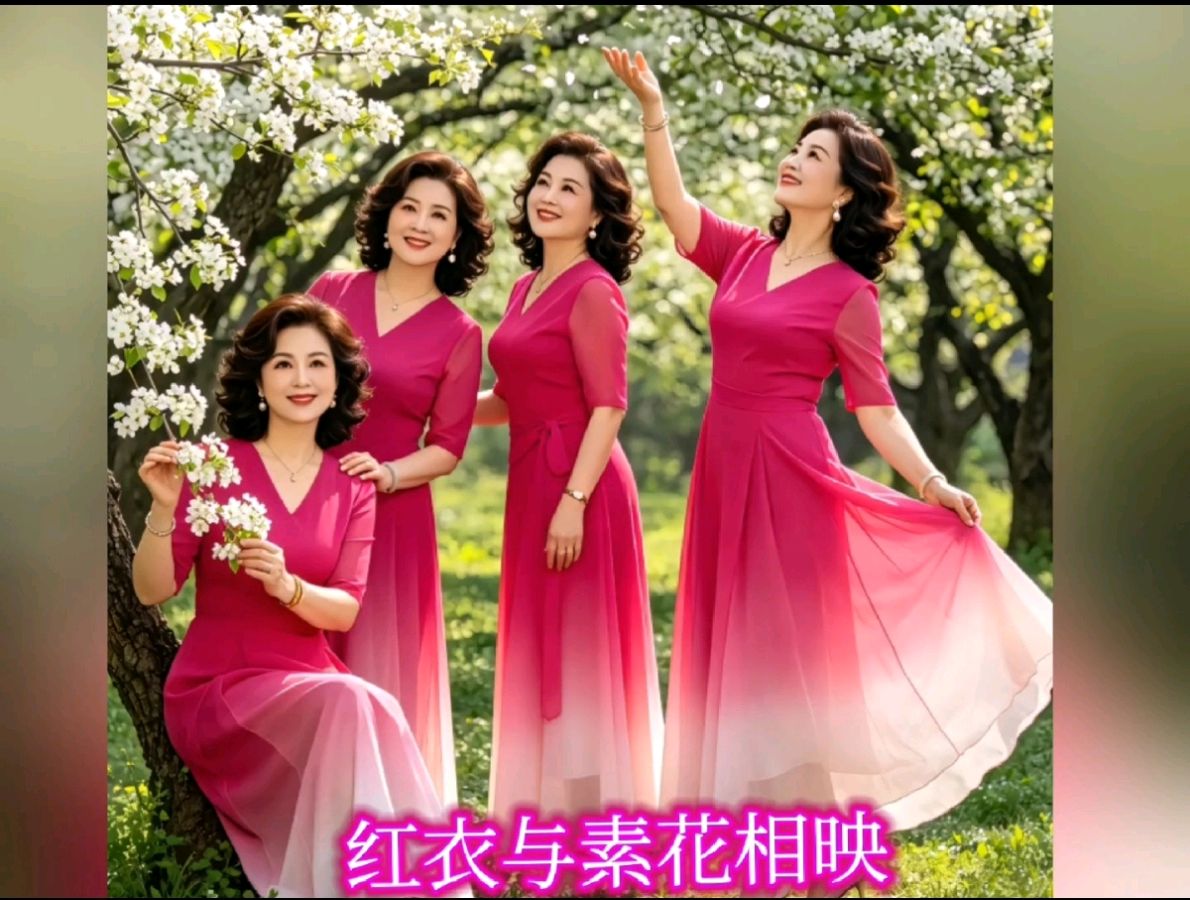【都市头条向幸福出发编辑部】第15659期 敦煌梨花春景五首文 如月 主播 淡淡茶香（图4）