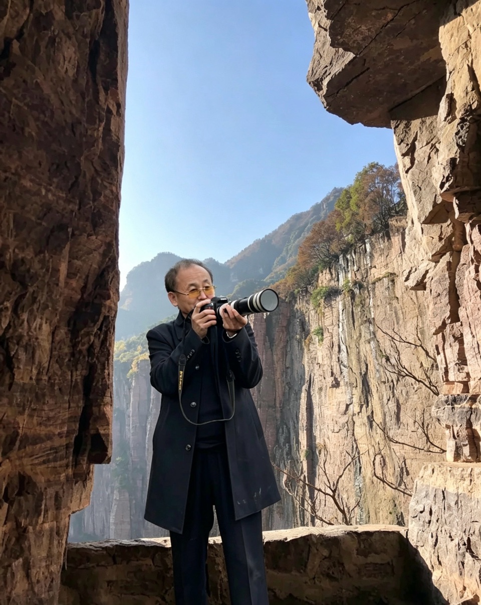 【新诗塬.长白岛文学】绝壁凿天路,太行铸忠魂|文/静川(图5)