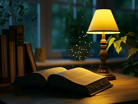 【枫雅汇看图约诗】第439期《夜读》（图9）