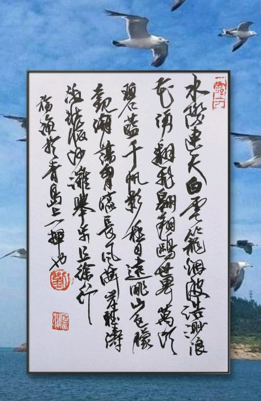 看茫茫大海
