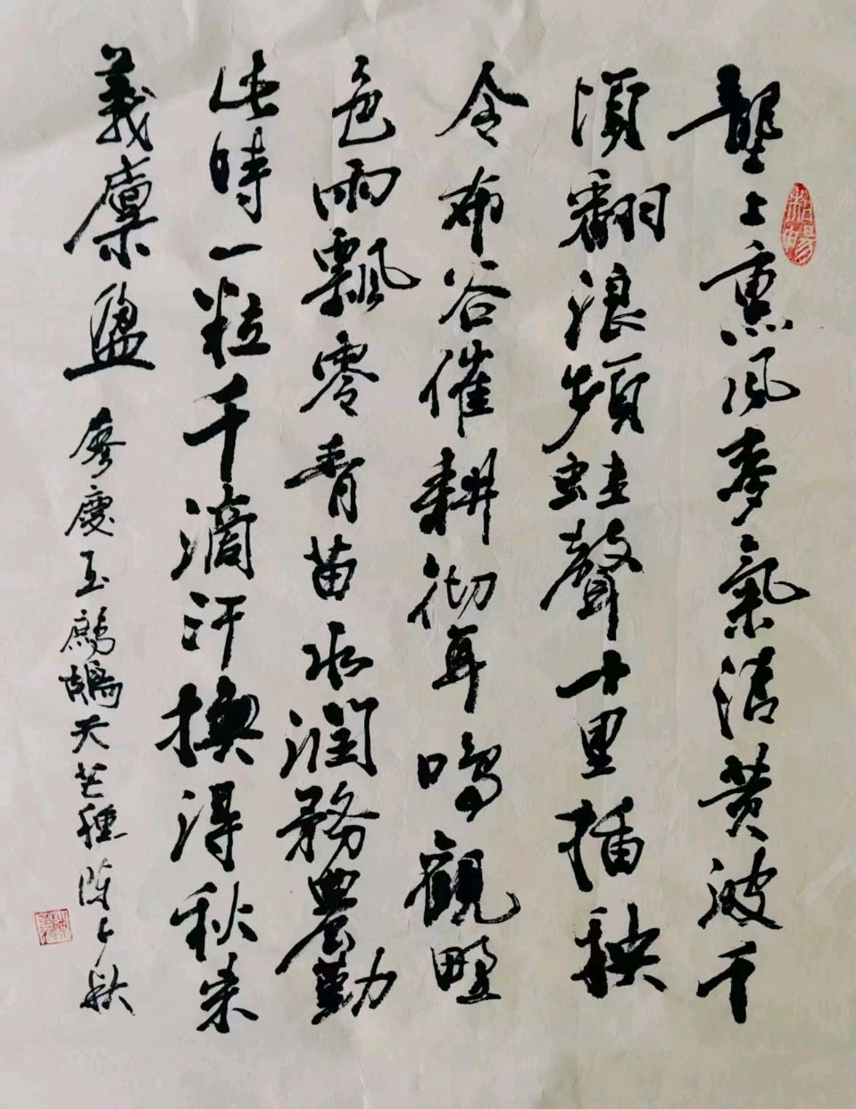 罗马假日（廖庆玉）导师精彩近作暨被书法家们纷纷拨墨挥毫的诗词作品与君共赏（图39）