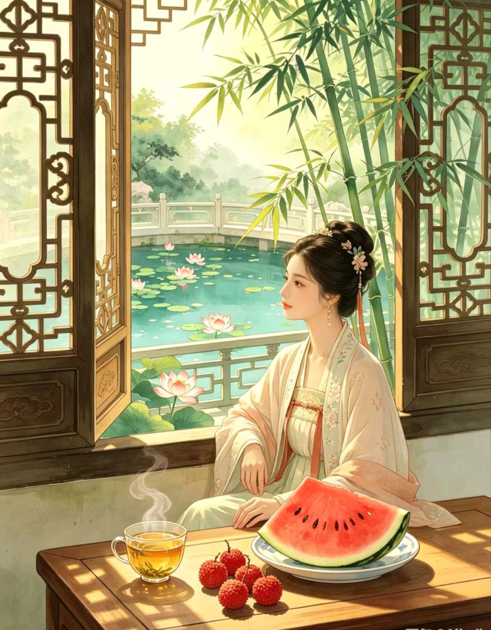 【融川文苑】行香子·夏至闲窗（图4）