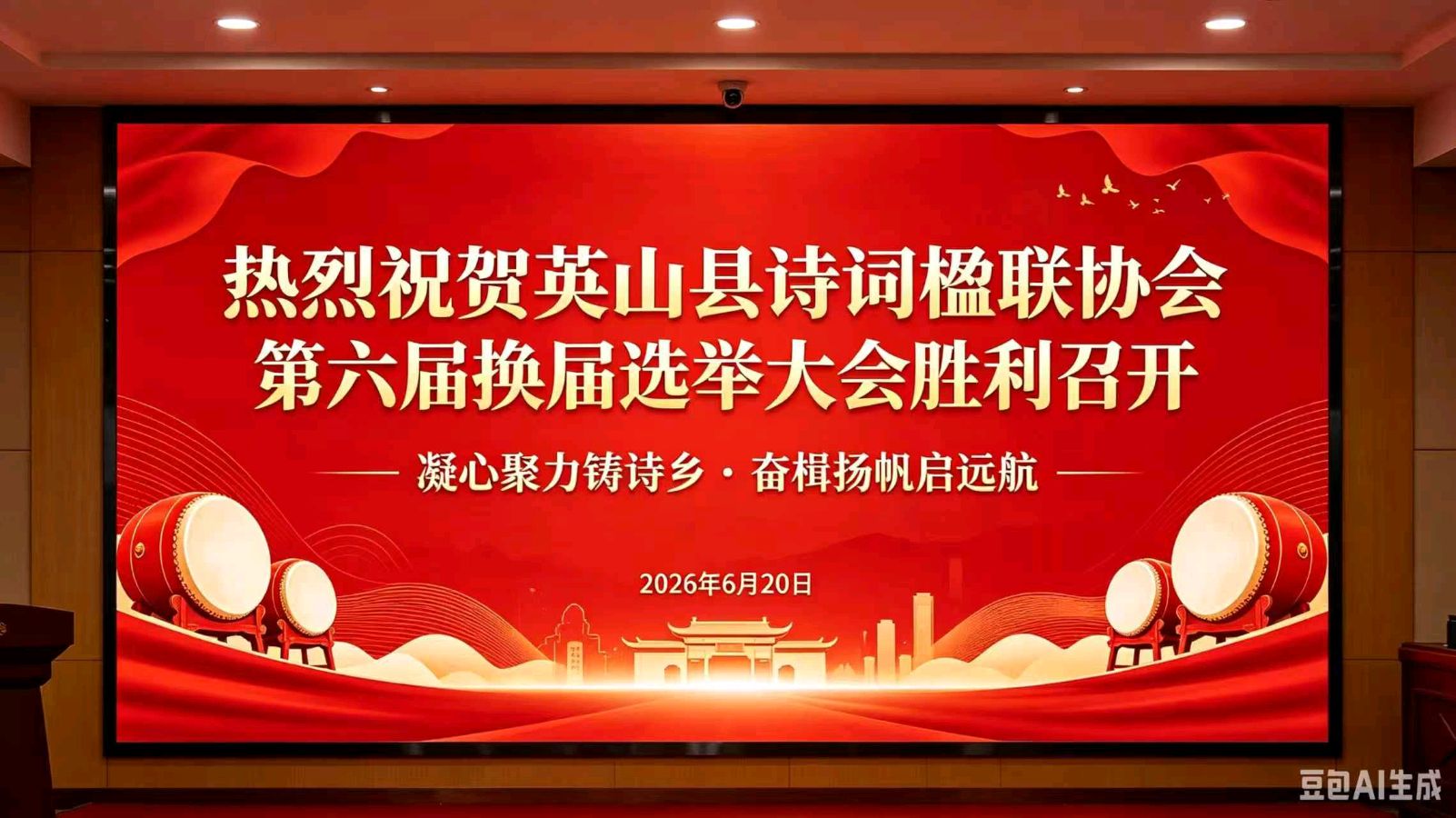 祝贺诗联协换届（外二首）作者/马民权（图6）