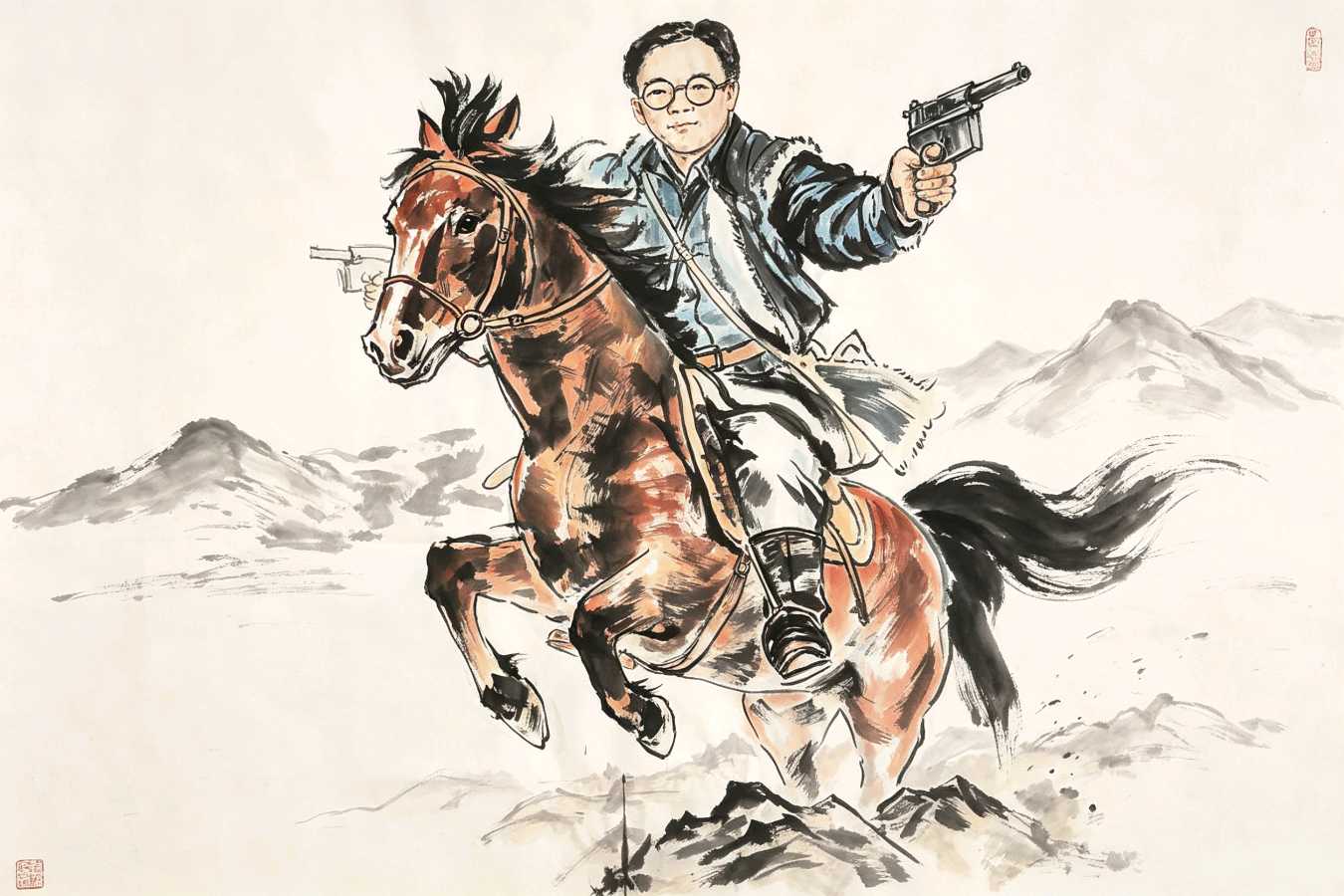 诗词联曲研究·巴彦/刊0622参加诗书画联展之绝句汇总(图7)