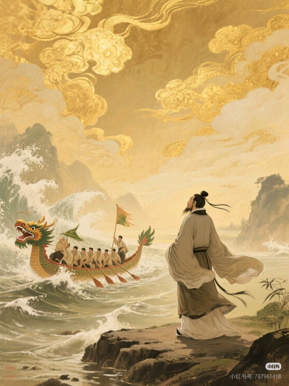 【蓝月亮诗刊】签约诗人:隆光诚/ 江城子·端午(图9)