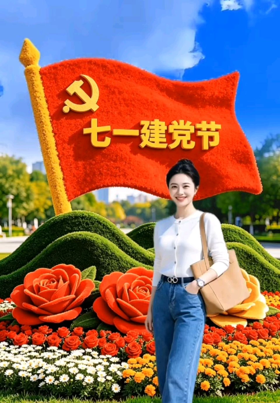 【荣耀中国】文学社*七律•庆祝建党一百零五周年（二首）平水韵文/吴加林（江苏盐城）（图5）
