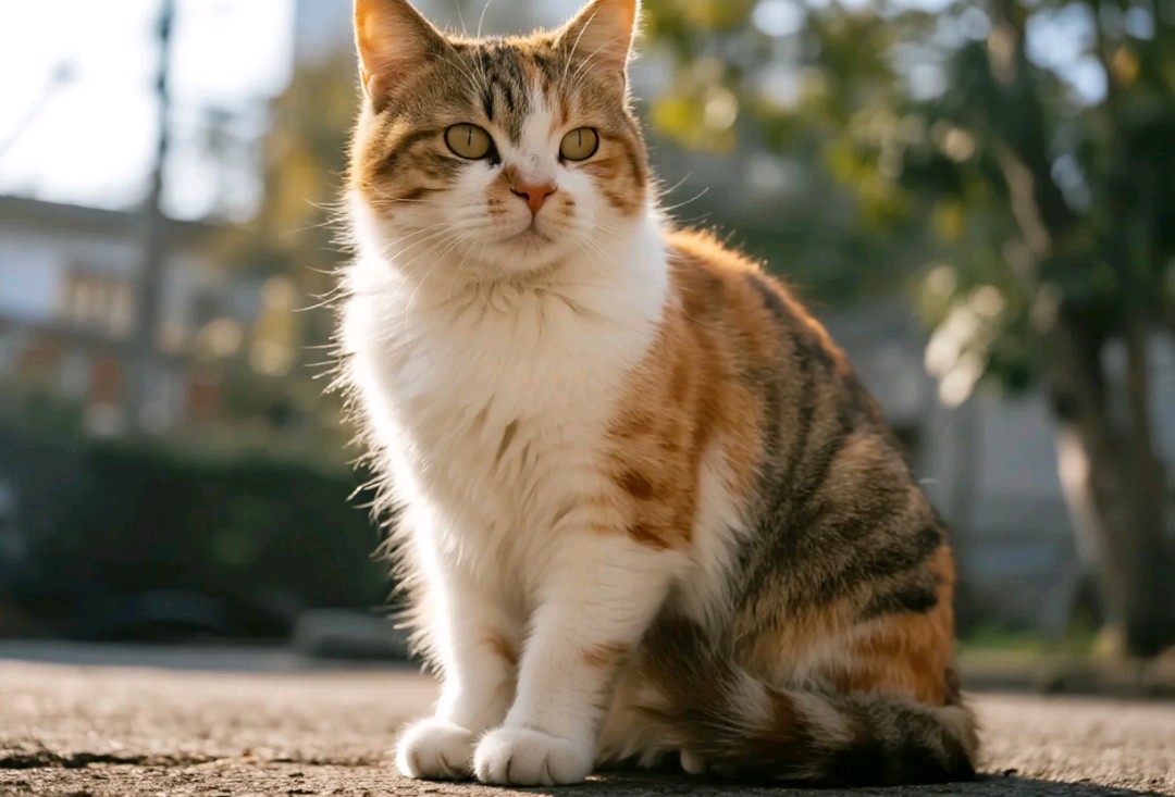 劳累的黄牛和悠哉的花猫（寓言）文/流淌的小河（图4）