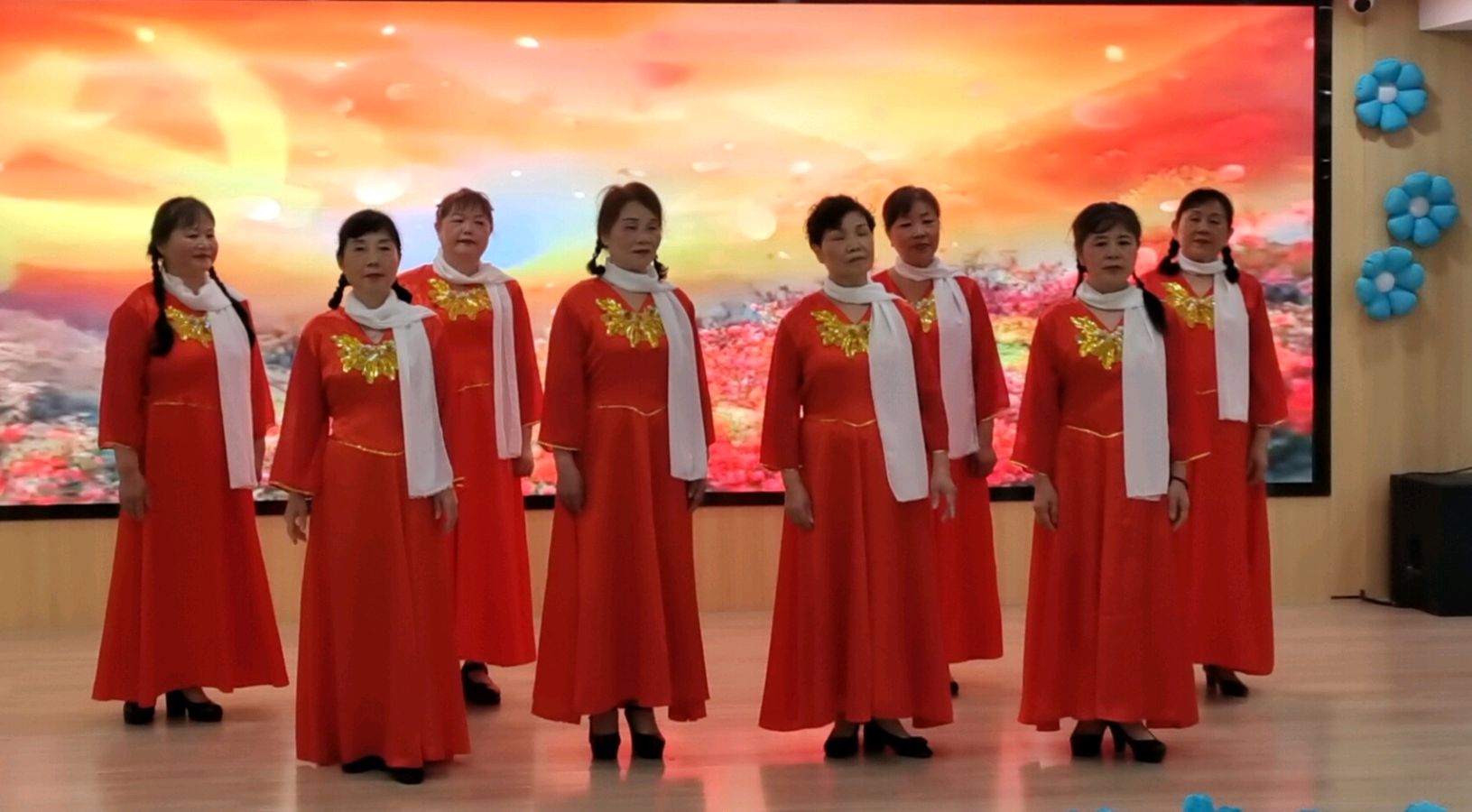 CCTV全球爱华春晚杭州站民安生活红艺艺术团庆七一活动，在杭州市上城区丁兰街道党群中心举行（图14）