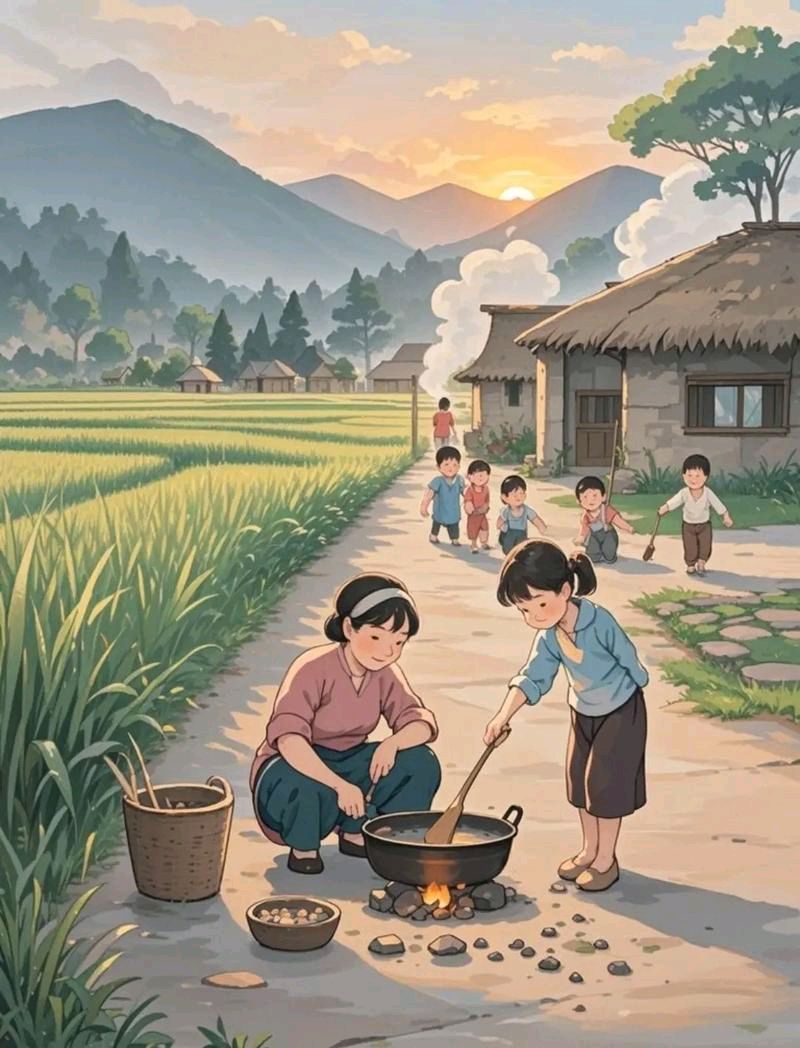 陕西作者母明义《芝水河畔忆偷果,惜福当下好年华》(图7)