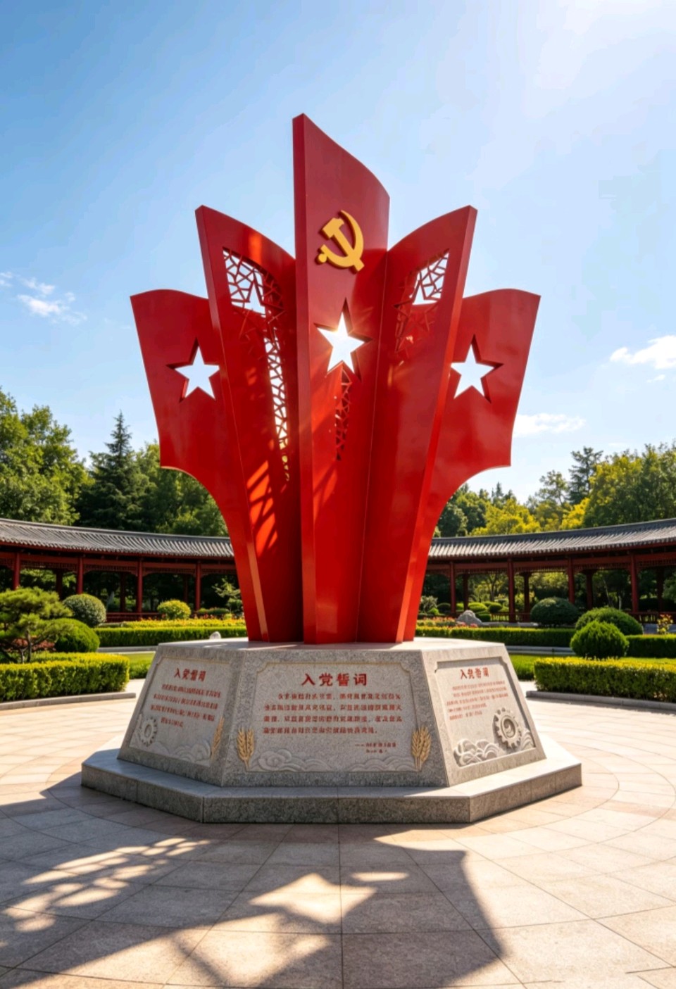 七律《庆祝建党百五华诞有感》 作者:沈克法（北京）（图6）