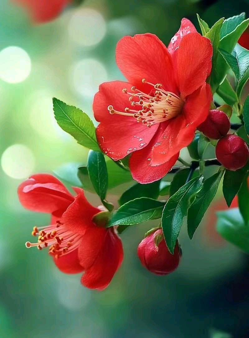 江城子.石榴花 文/知无涯