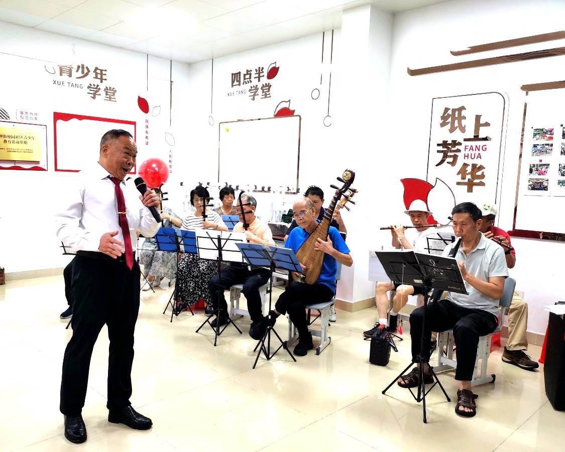 你看,穗园艺术团正在排练的节目有多美 文/池朝兴(图10)
