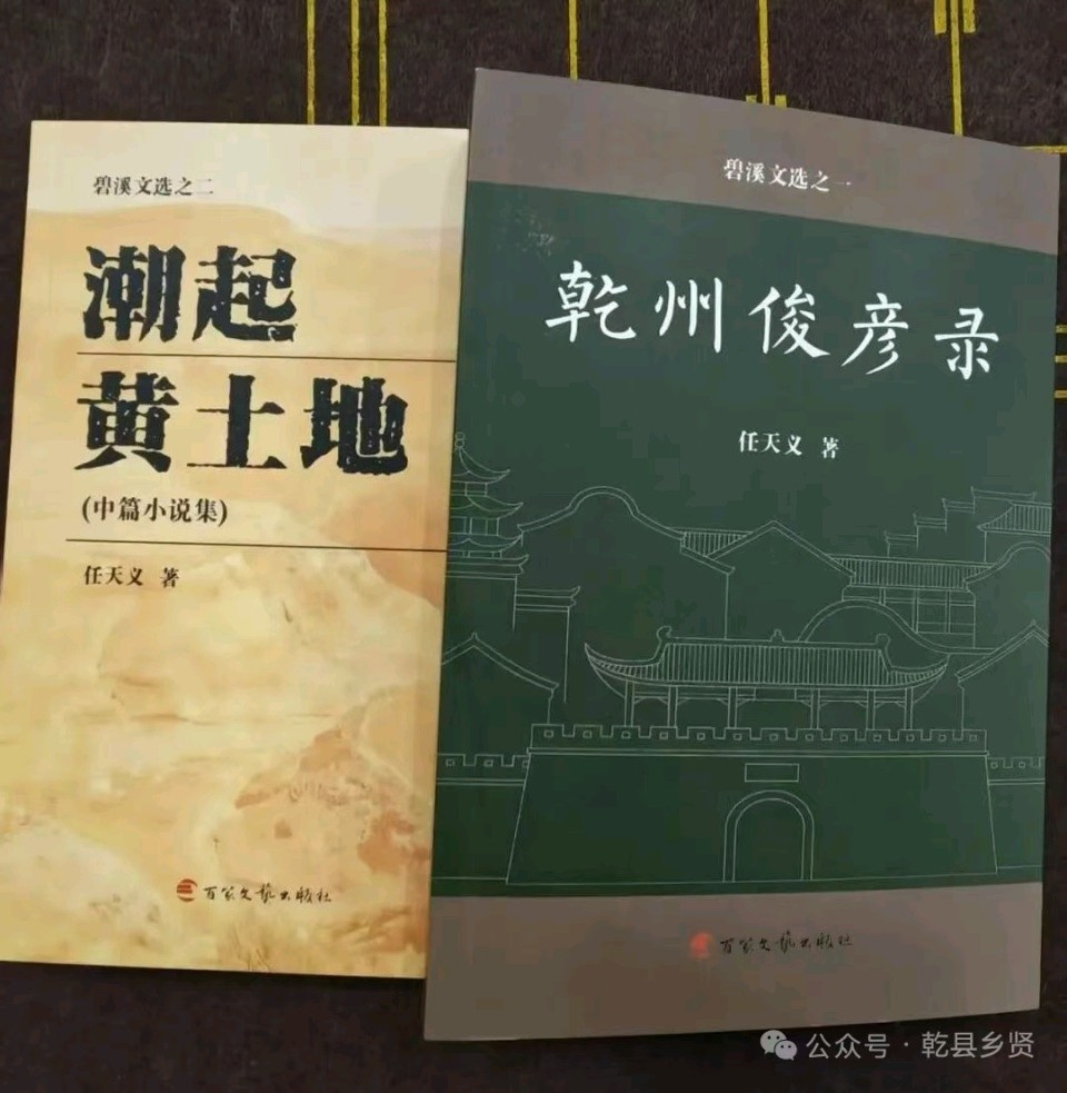 【丝路诗刊】王芳闻|疾难砺文心 双卷耀乾州——评任天义新书《乾州俊彦录》《潮起黄土地》(图5)