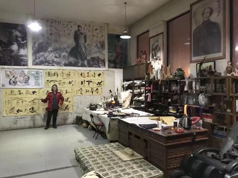 天津滨海新区退休干部刘景英送萧宽《对话》作者/刘景英 编辑者：方展开[烟花]（图84）