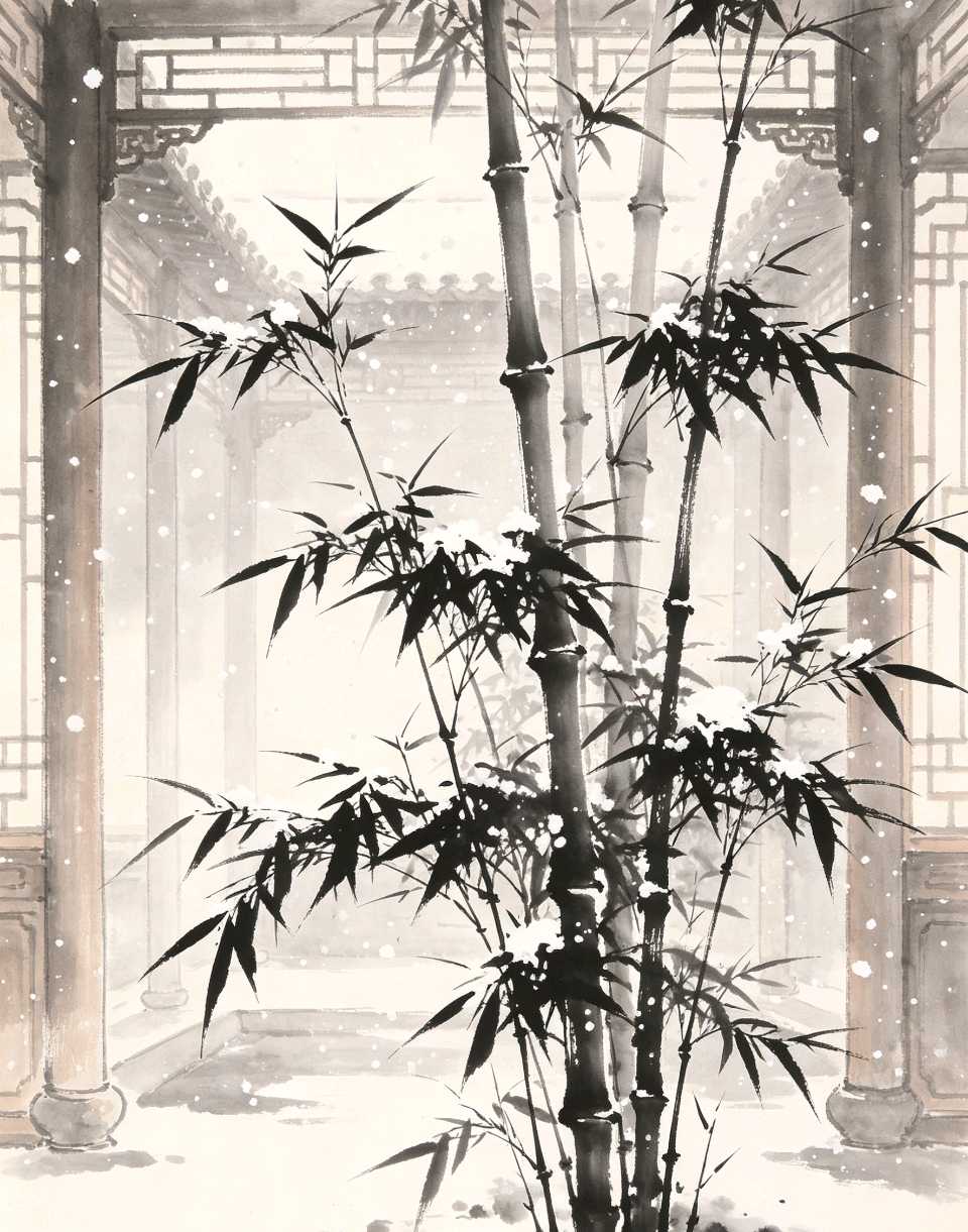 绝句•墨竹二首︳刘国星（吉林柳河）（图2）