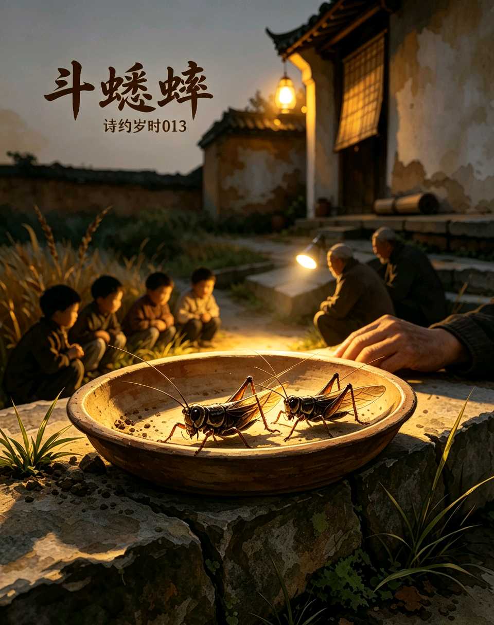 清江三味•总第40期（诗约岁时013）暑退庭阶鸣促织，小暑时序话安居—— 小暑二候·蟋蟀居宇（图4）