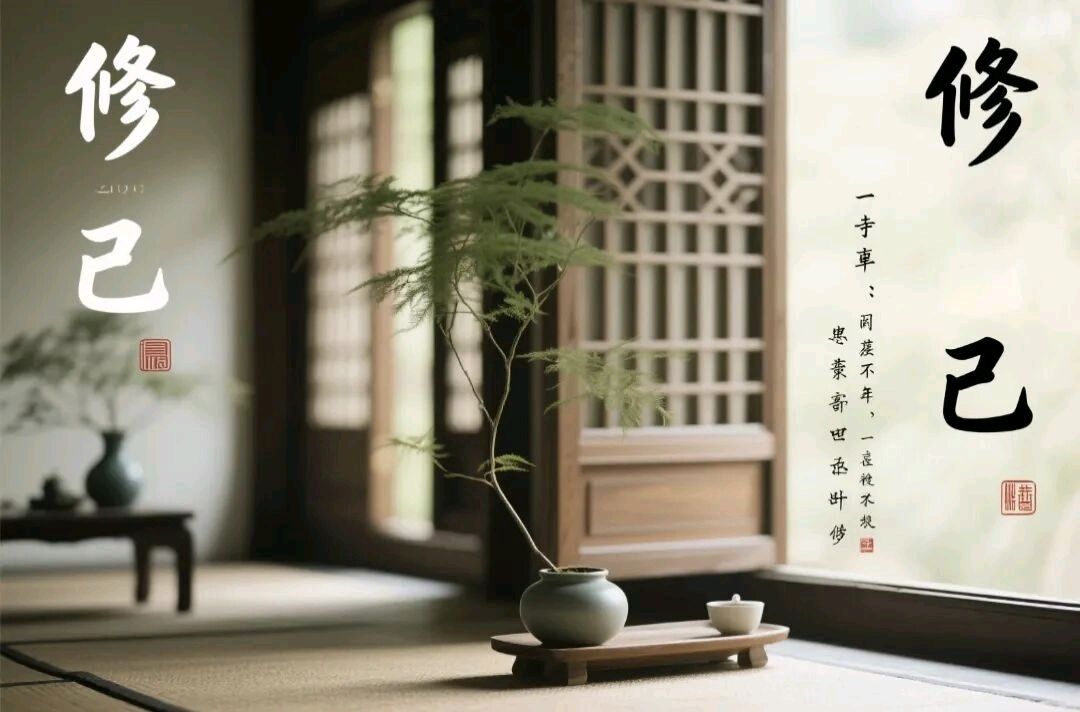 藏头诗:修己做人看破红尘文/王俊杰(天津)（图3）