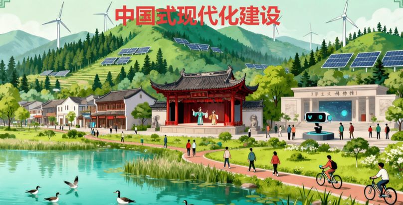 【散文】《山河新序 大道独彰——解码中国式现代化的文明新篇》 作者: 强军/陕西宝鸡(图6)