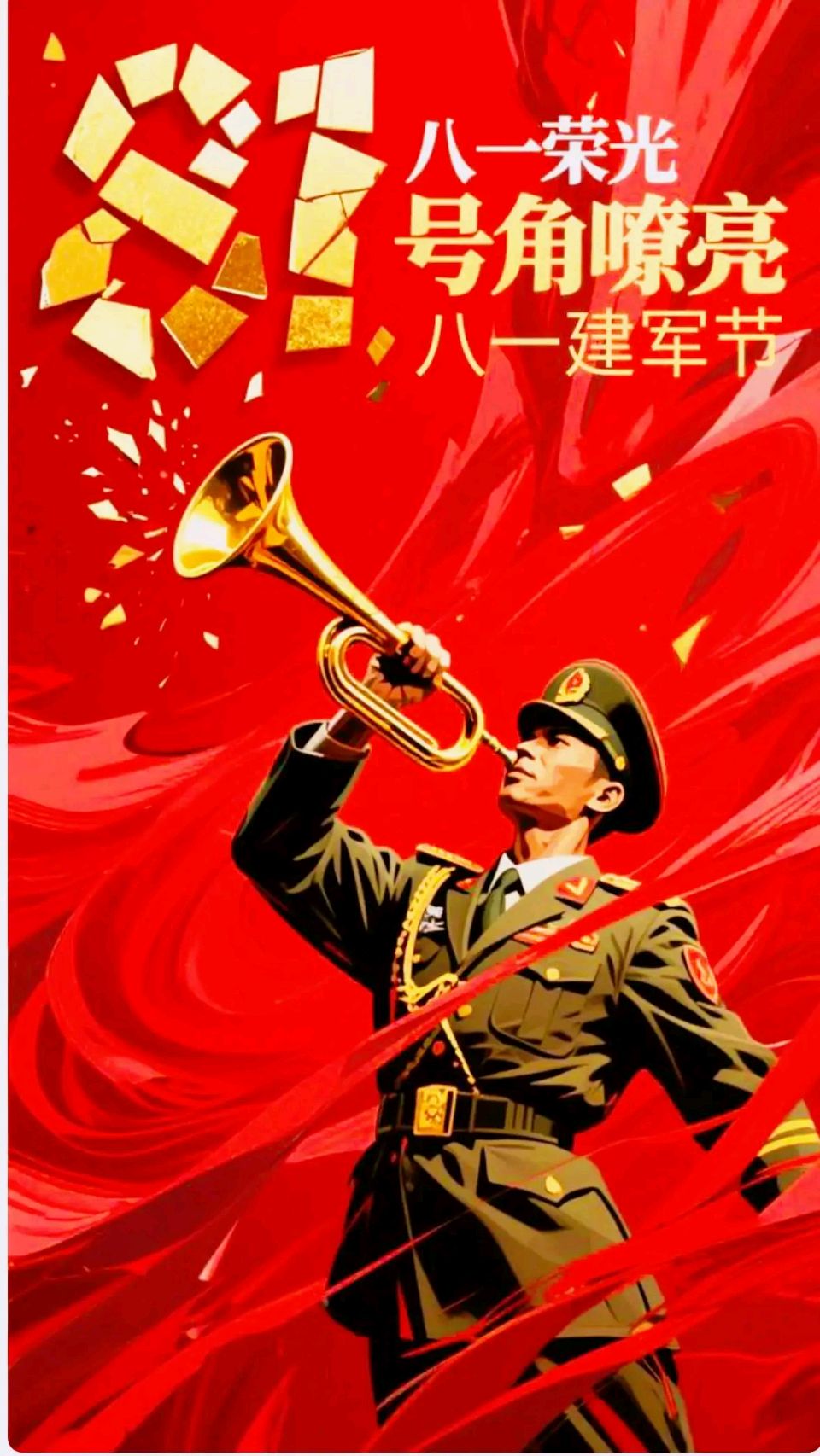 【荣耀中国】深圳分社*八一建军节组诗（十首）徐贤（上海）（图10）