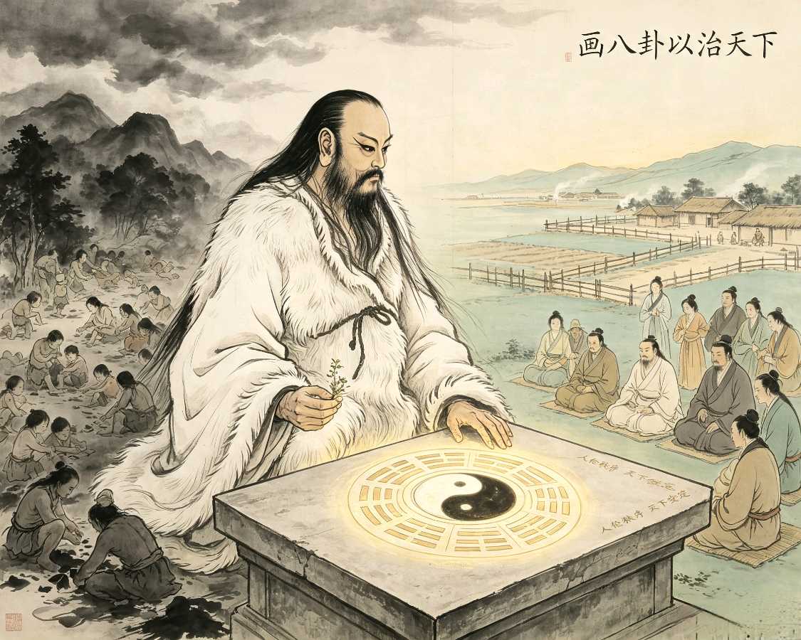 伏羲缘何始作八卦——基于传世文献的多重内涵探析 文/金海(图4)