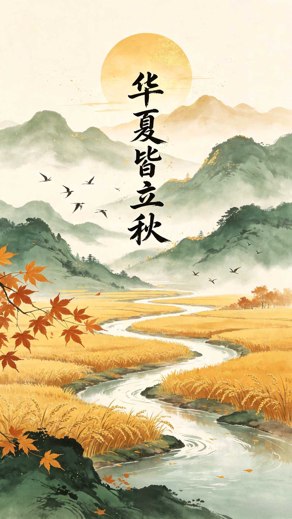 七律-立秋(组合)马文智(河北)(图11)