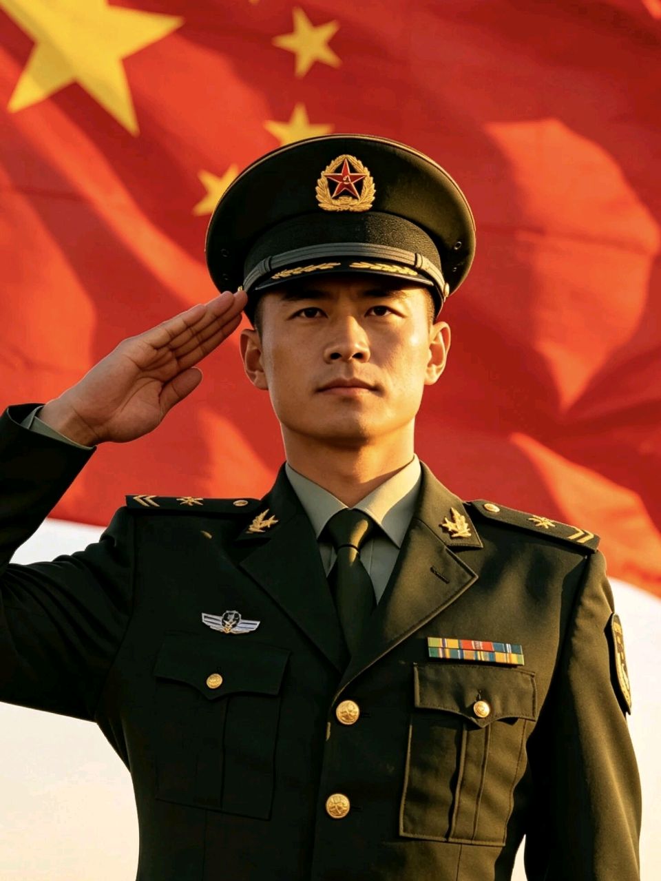 【现代诗】军人的风采/作者:谢云峰(图3)