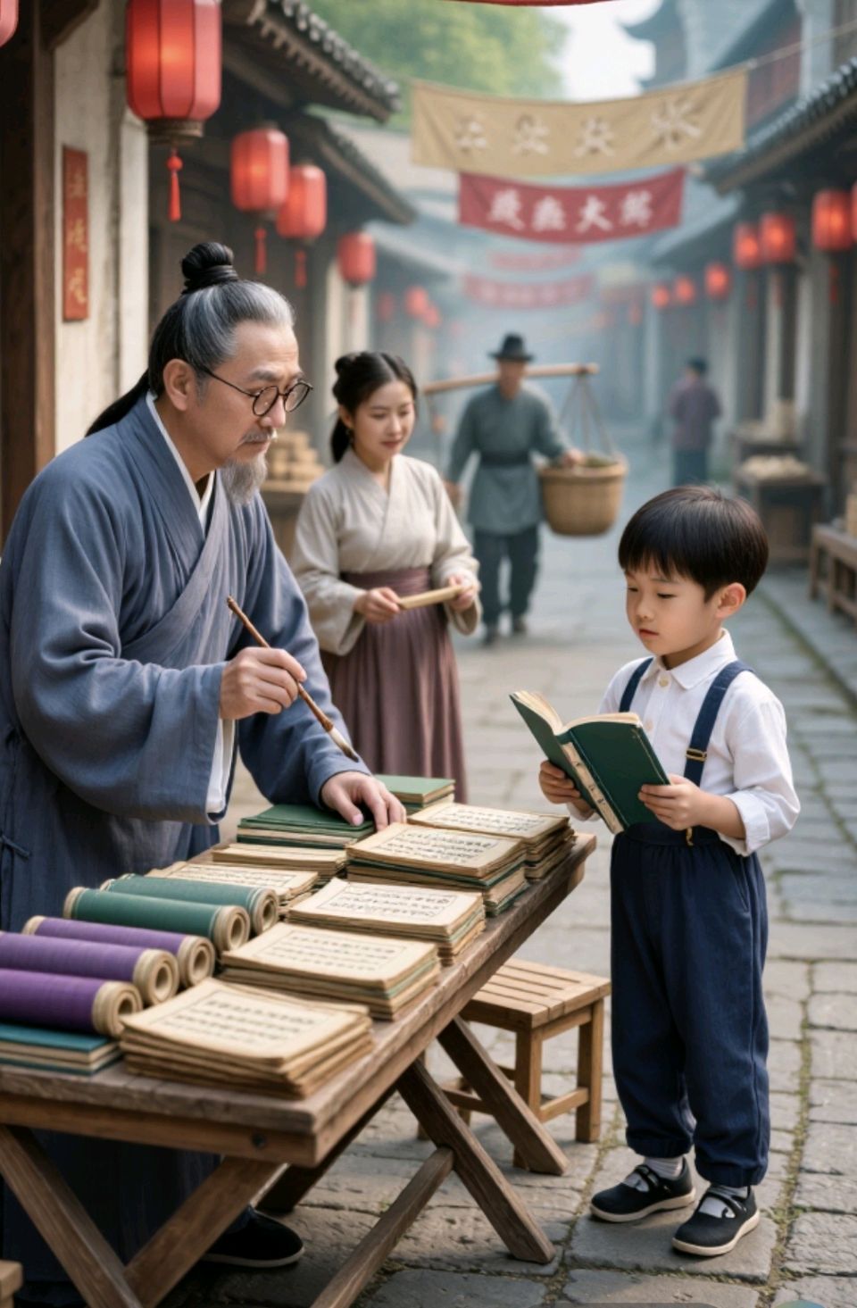 【名家精品】七律•书摊 作者：李尚森（图4）