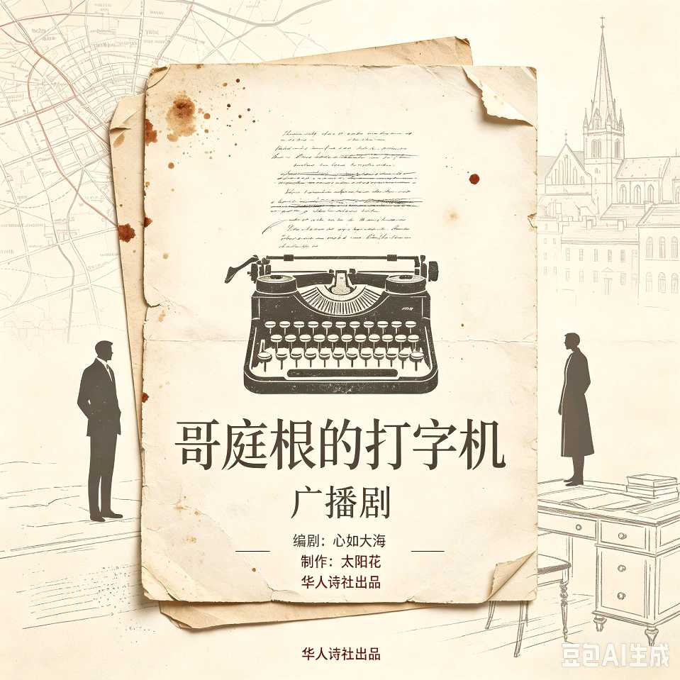 广播剧：《哥廷根的打字机》 编剧、导演：心如大海 制作：太阳花 编辑：华人诗社（图11）