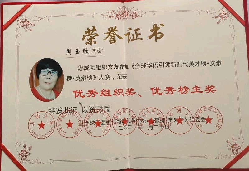 （山东诸城）周玉欣部分奖品（图53）