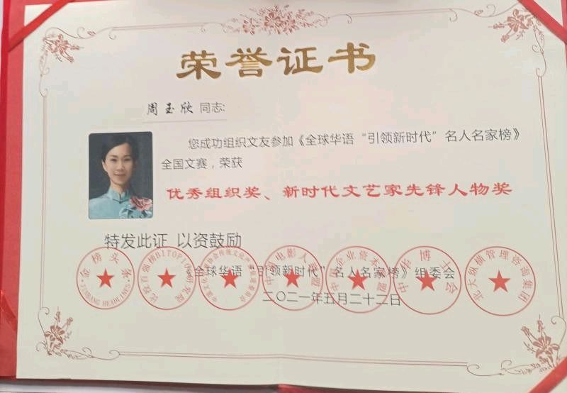 （山东诸城）周玉欣部分奖品（图54）