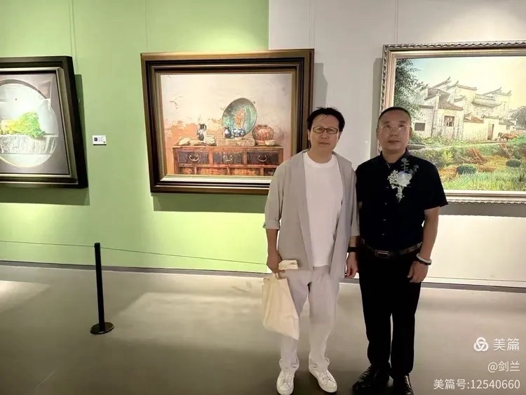 海外头条：《鹿成君携油画天津参展熠熠生辉》作者 ||贾兰仙（图49）