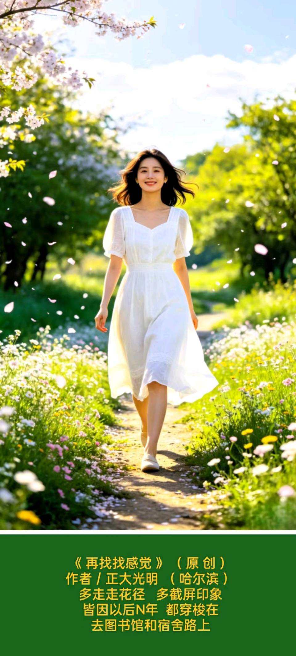 【名家精品】题图微诗一组 • 毕业季《 潇洒一回 》（ 原 创 ）作者／正大光明（ 哈尔滨 ）（图6）