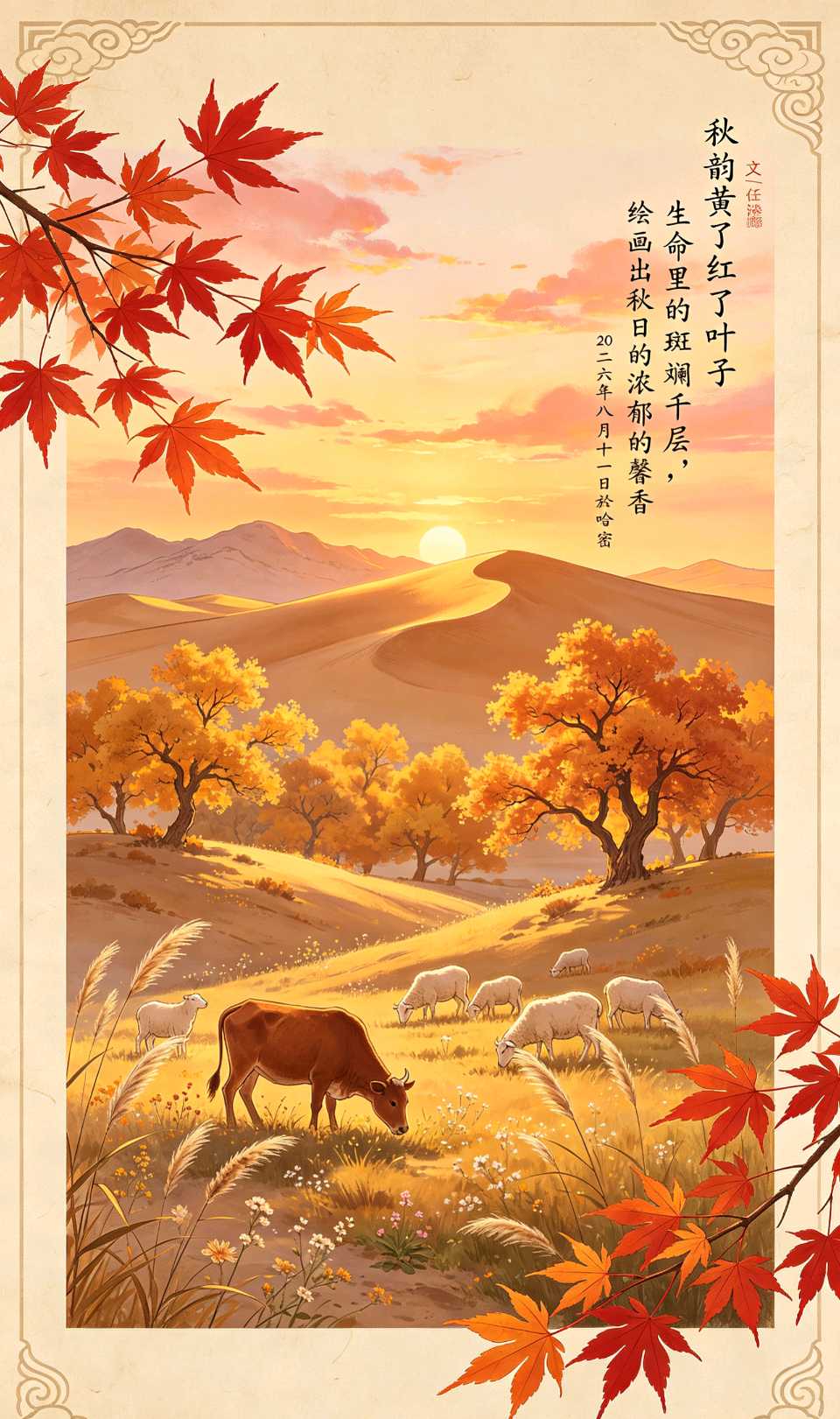 【南京头条】秋韵黄了红了叶子〔文/任泳儒〕(图8)