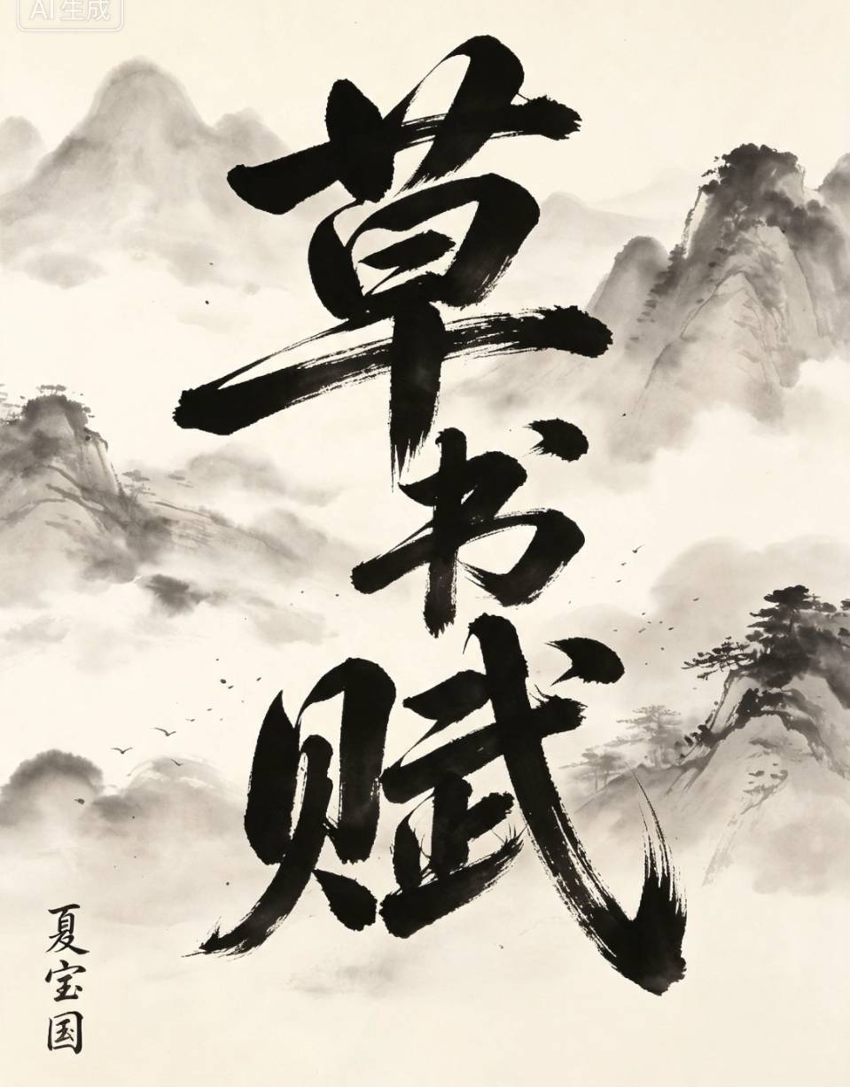 【辞赋】草书赋 // 夏宝国《清江文学》4606期（图2）