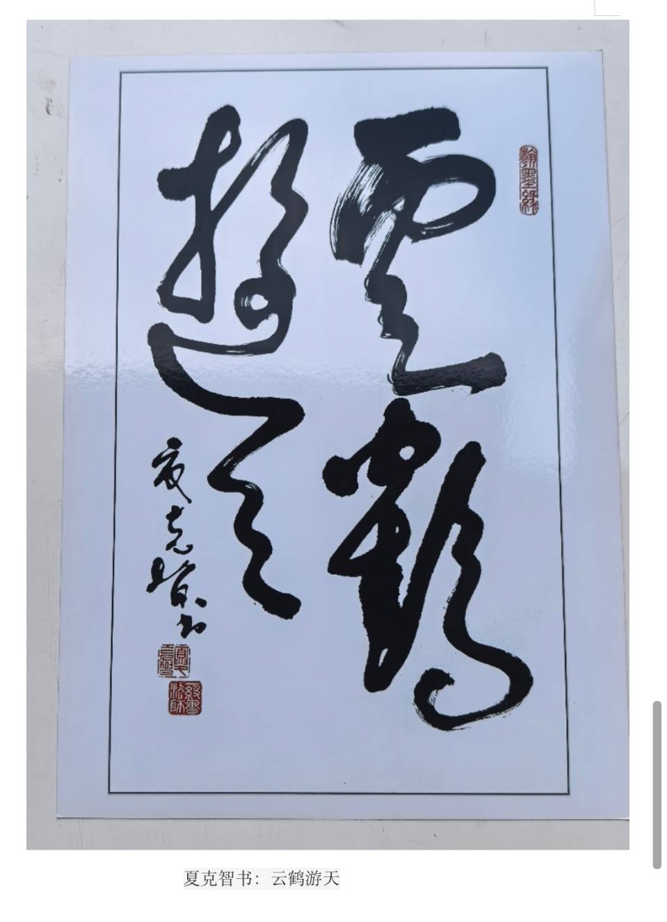 【辞赋】草书赋 // 夏宝国《清江文学》4606期（图5）