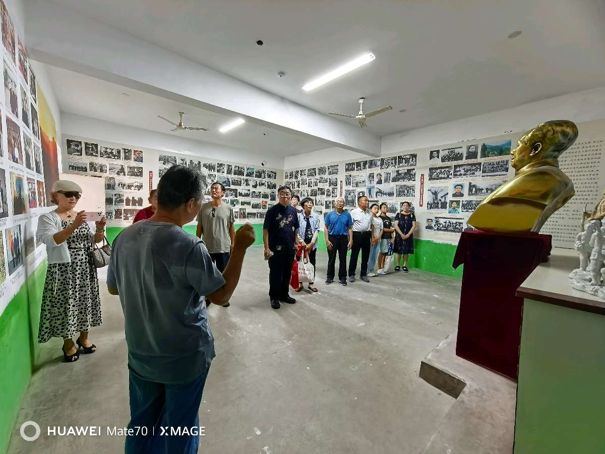 红土纳翰墨！丰玉水先生师徒书画展落地肥城泰安毛公山红色文化博物馆（图8）