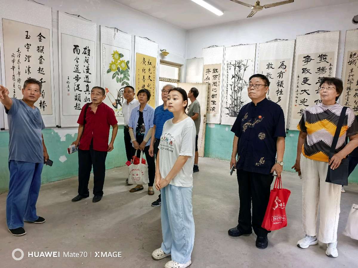 红土纳翰墨！丰玉水先生师徒书画展落地肥城泰安毛公山红色文化博物馆（图49）