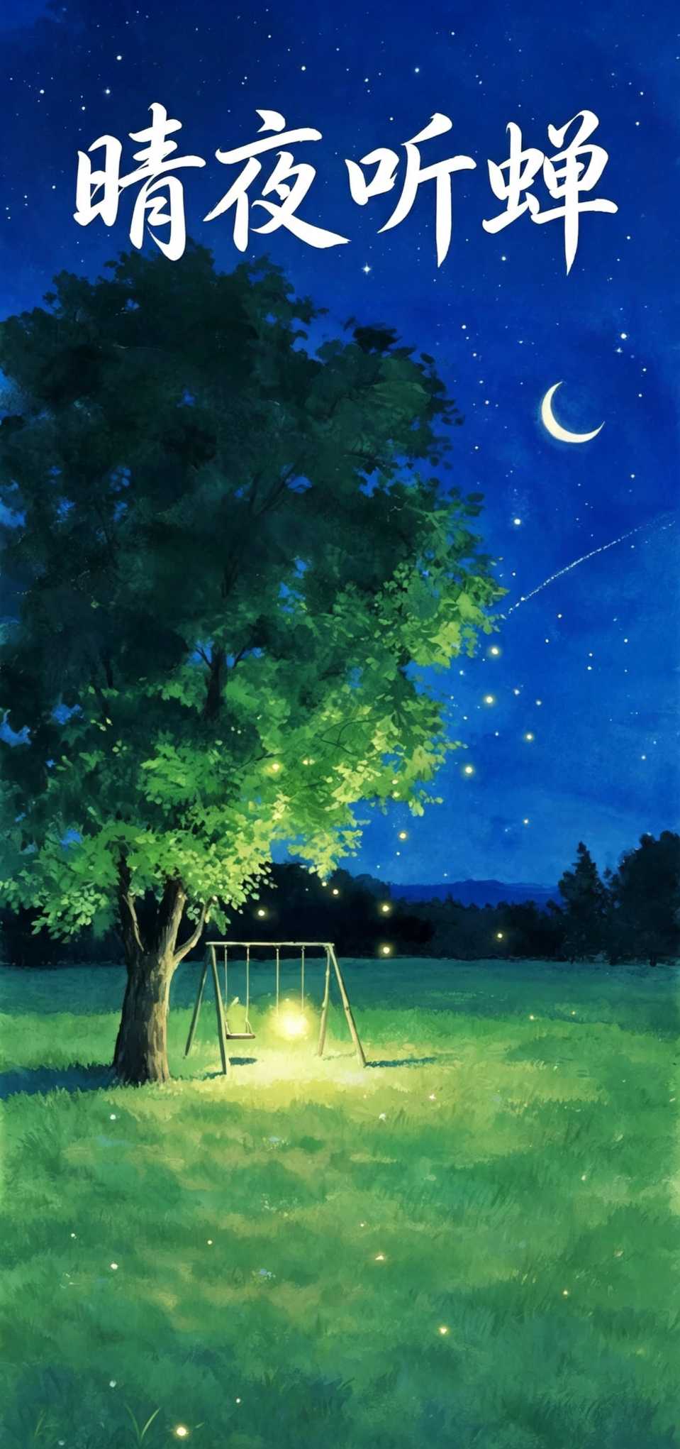 五律《夏夜听蝉》 作者:刘国星（图2）