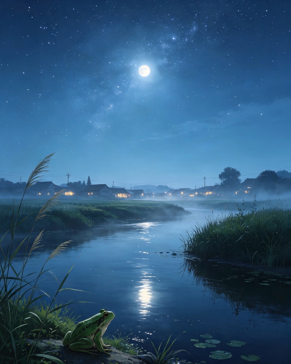 【配音朗诵】乡村夏夜//文/刘海春//朗诵/马大姐(图3)