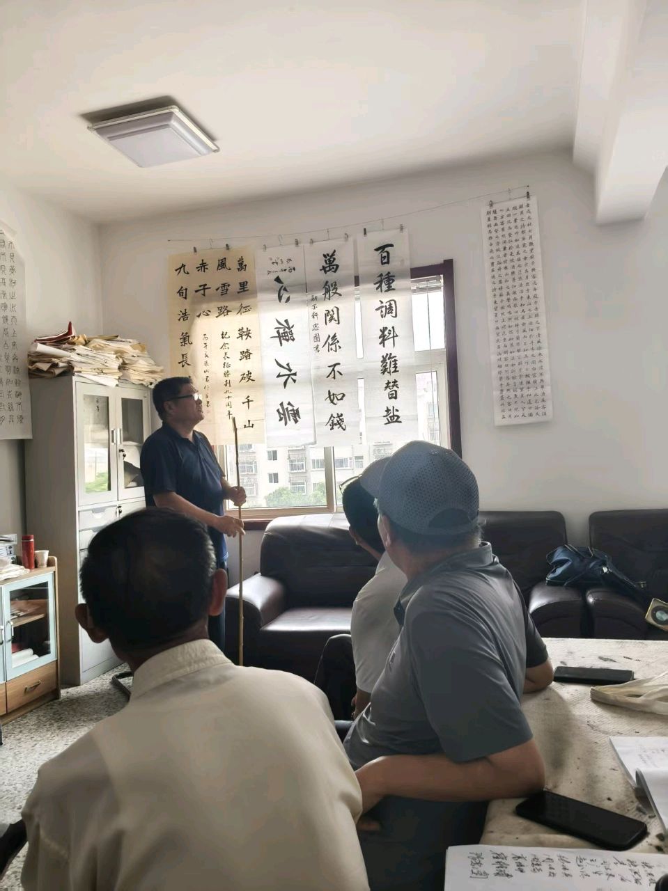 翰墨润心田 经典促提升｜嘉祥吉祥文苑书研会成功举办书法讲座与作品点评活动（图18）