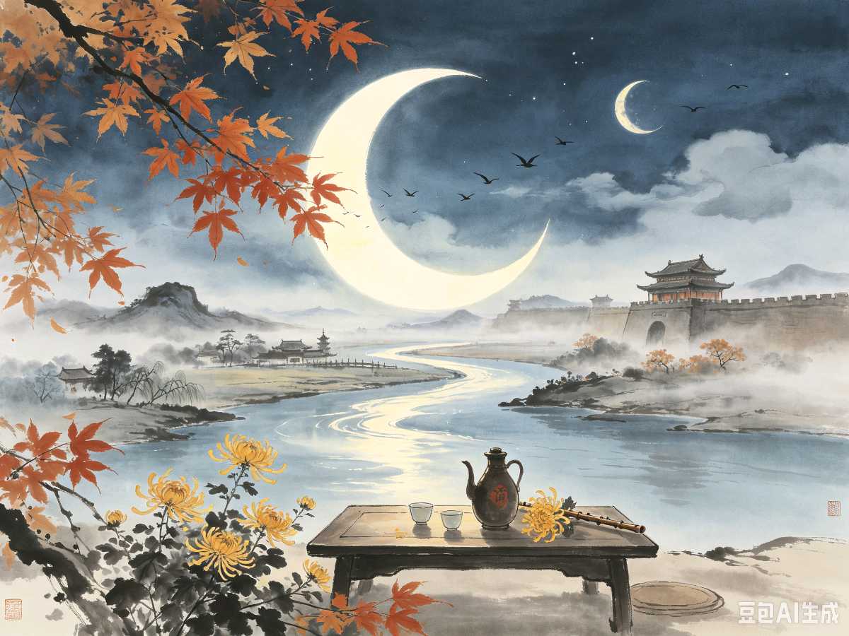 翠柳【正宫·小梁州】读古诗偶得(图3)