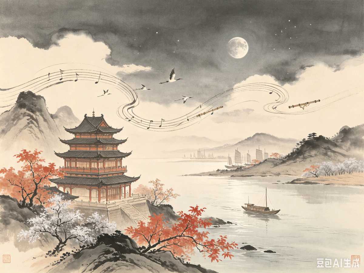 翠柳【正宫·小梁州】读古诗偶得(图2)